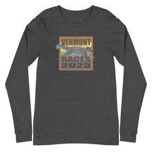 Load image into Gallery viewer, Original Vermont Squirrel Races 2023 Long Sleeve Tee