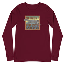 Load image into Gallery viewer, Original Vermont Squirrel Races 2023 Long Sleeve Tee