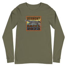 Load image into Gallery viewer, Original Vermont Squirrel Races 2023 Long Sleeve Tee