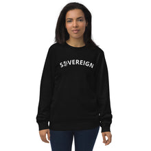 Load image into Gallery viewer, "Sovereign" unisex crew sweatshirt (black)