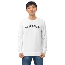 Load image into Gallery viewer, "Sovereign" unisex crew sweatshirt (white)