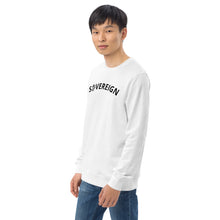 Load image into Gallery viewer, "Sovereign" unisex crew sweatshirt (white)