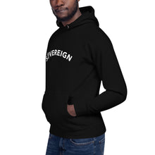 Load image into Gallery viewer, "Sovereign" unisex hoodie (black)