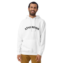 Load image into Gallery viewer, "Sovereign" unisex hoodie (white)
