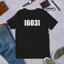 Load image into Gallery viewer, 603 New Hampshire Short-Sleeve Unisex Tee