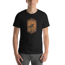 Load image into Gallery viewer, Halloween Raven on Skull Unisex t-shirt