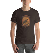 Load image into Gallery viewer, Halloween Raven on Skull Unisex t-shirt