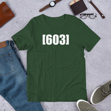 Load image into Gallery viewer, 603 New Hampshire Short-Sleeve Unisex Tee