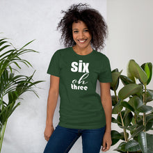 Load image into Gallery viewer, 603 (six oh three) New Hampshire Short-Sleeve Unisex Tee