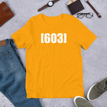Load image into Gallery viewer, 603 New Hampshire Short-Sleeve Unisex Tee