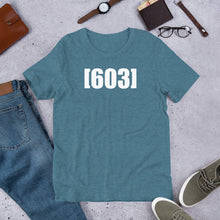 Load image into Gallery viewer, 603 New Hampshire Short-Sleeve Unisex Tee
