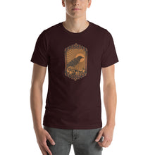 Load image into Gallery viewer, Halloween Raven on Skull Unisex t-shirt