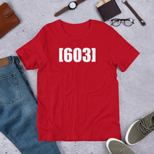 Load image into Gallery viewer, 603 New Hampshire Short-Sleeve Unisex Tee
