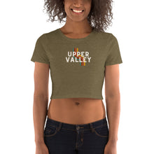 Load image into Gallery viewer, Upper Valley VT/NH Retro Women’s Crop Tee
