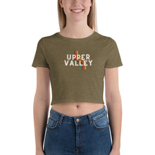 Load image into Gallery viewer, Upper Valley VT/NH Retro Women’s Crop Tee