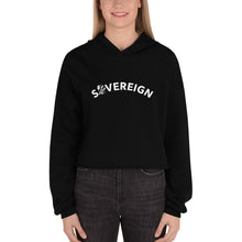 Load image into Gallery viewer, "Sovereign" crop hoodie