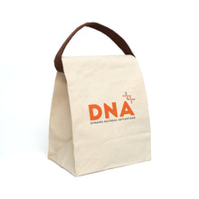 Load image into Gallery viewer, DNA Wellness canvas lunch bag with strap
