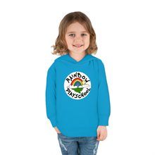 Load image into Gallery viewer, Rainbow Playschool toddler pullover fleece hoodie
