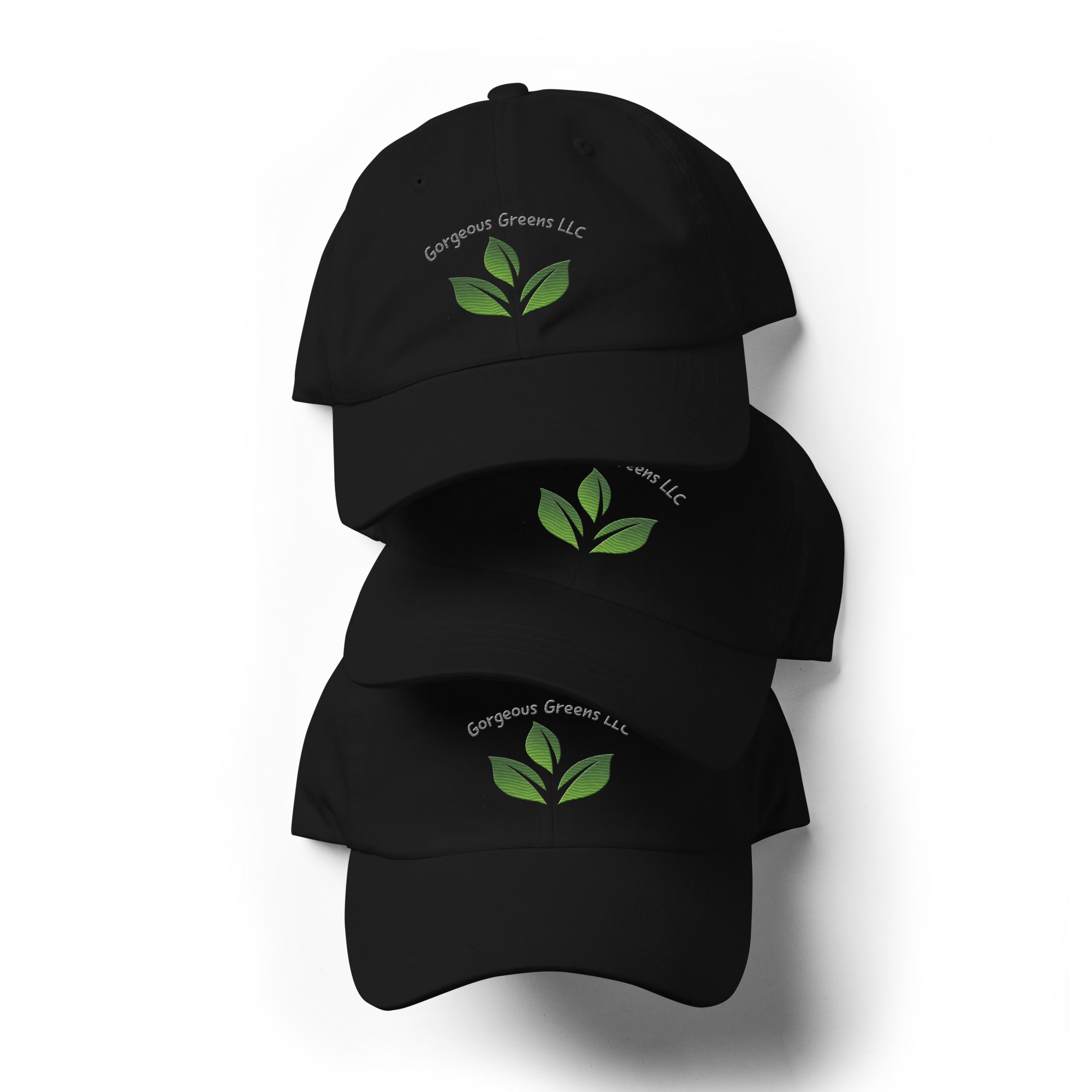 Gorgeous Greens Dad hat – Strong Rabbit Designs