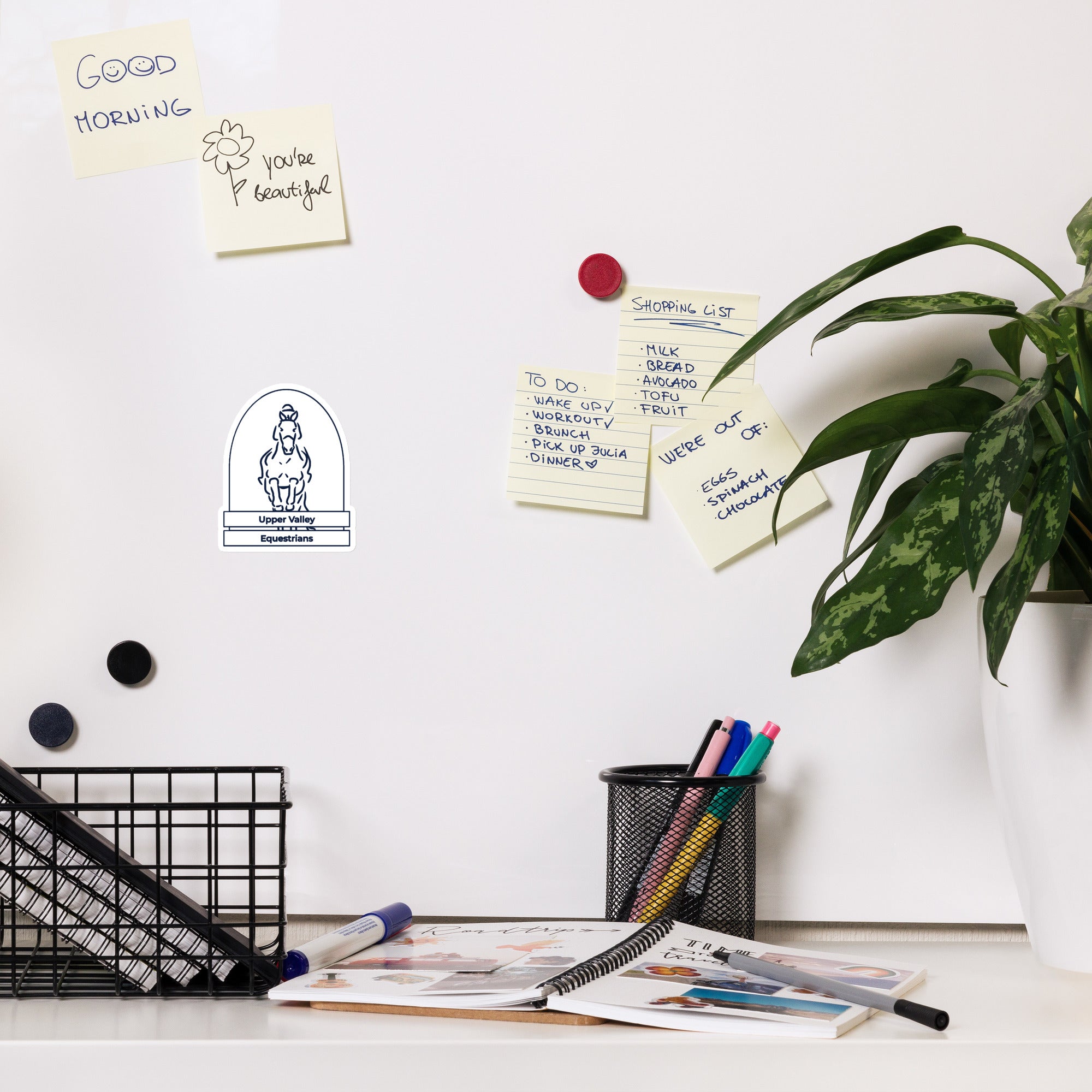 Upper Valley Equestrian magnet – Strong Rabbit Designs