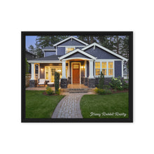 Load image into Gallery viewer, Realtor Gift Framed canvas
