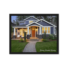 Load image into Gallery viewer, Realtor Gift Framed canvas
