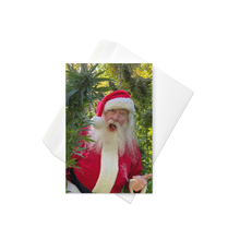 Load image into Gallery viewer, Santa Claus Original Marijuana Greeting card by Pete Ciszewski
