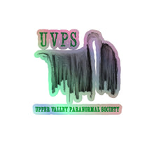 Load image into Gallery viewer, Upper Valley Paranormal Society Holographic stickers
