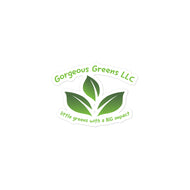 Gorgeous Greens Bubble-free stickers