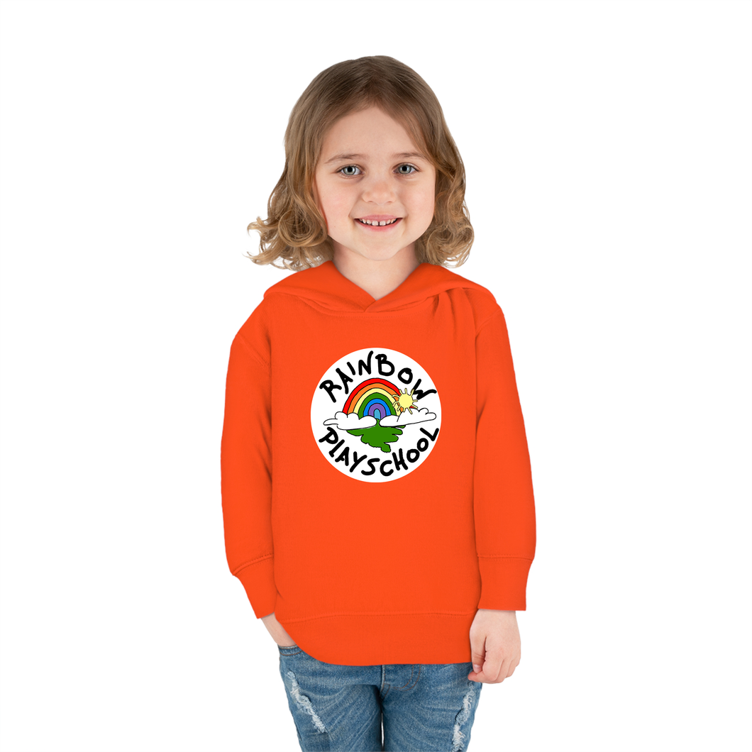 Rainbow Playschool toddler pullover fleece hoodie