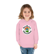 Load image into Gallery viewer, Rainbow Playschool toddler pullover fleece hoodie
