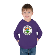 Load image into Gallery viewer, Rainbow Playschool toddler pullover fleece hoodie
