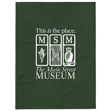 Load image into Gallery viewer, Main Street Museum Throw Blanket
