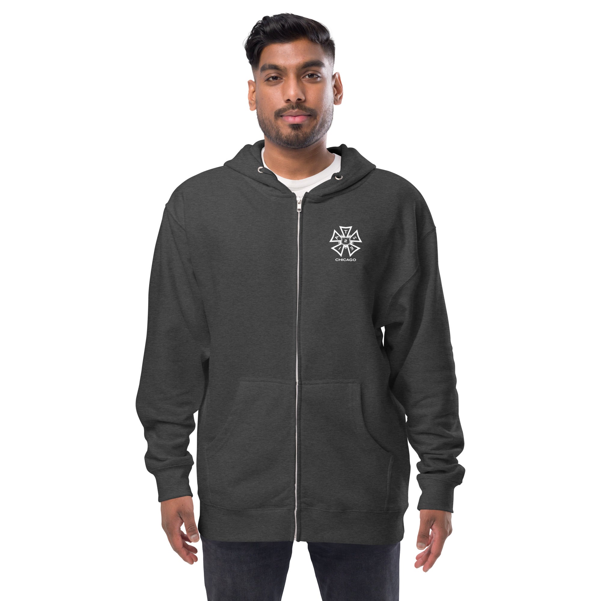 IATSE Local 2 Unisex Fleece Zip Up Hoodie – Strong Rabbit Designs