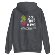 Load image into Gallery viewer, Woodstock Farmers&#39; Market Unisex Hoodie
