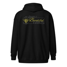 Load image into Gallery viewer, Simply Beeutiful Events Unisex heavy blend zip hoodie
