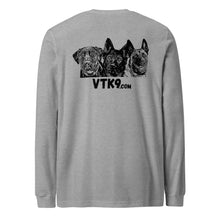 Load image into Gallery viewer, VTK9 unisex long sleeve tee
