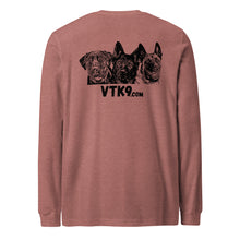 Load image into Gallery viewer, VTK9 unisex long sleeve tee
