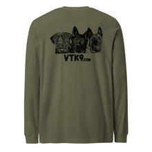 Load image into Gallery viewer, VTK9 unisex long sleeve tee
