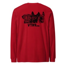 Load image into Gallery viewer, VTK9 unisex long sleeve tee
