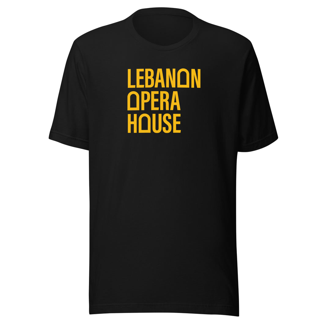 Lebanon Opera House Unisex t-shirt