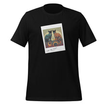 Load image into Gallery viewer, Solar Eclipse Cat Polaroid TShirt
