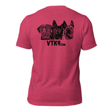 Load image into Gallery viewer, VTK9 unisex t-shirt
