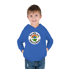 Load image into Gallery viewer, Rainbow Playschool toddler pullover fleece hoodie
