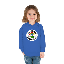 Load image into Gallery viewer, Rainbow Playschool toddler pullover fleece hoodie
