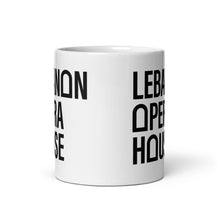Load image into Gallery viewer, Lebanon Opera House White glossy mug
