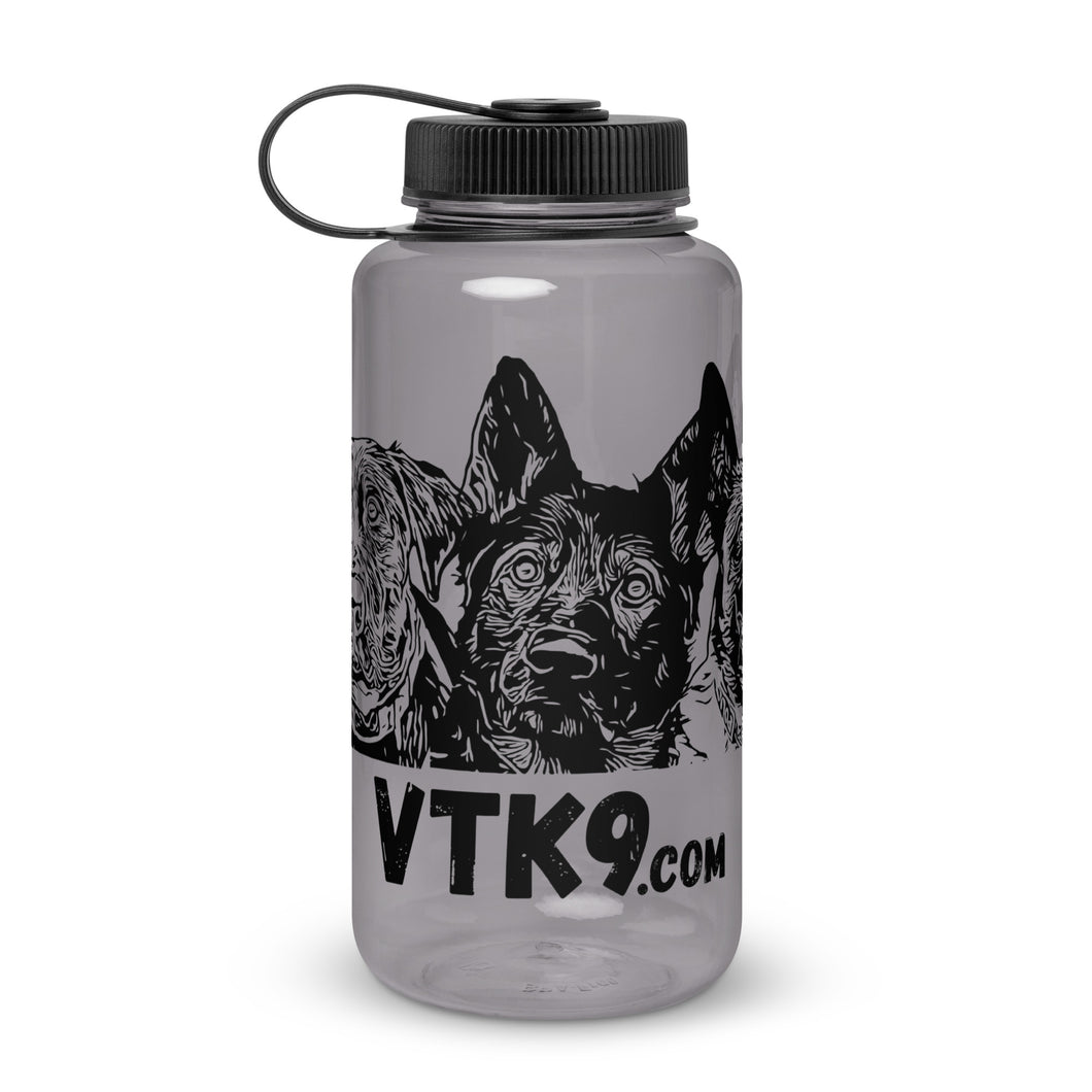 VTK9 wide mouth plastic water bottle