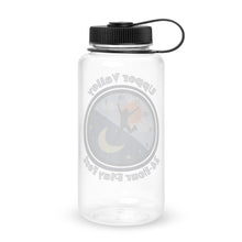 Load image into Gallery viewer, Upper Valley 24 Hour Play Festival Wide mouth plastic water bottle
