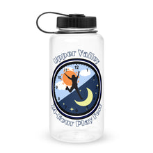 Load image into Gallery viewer, Upper Valley 24 Hour Play Festival Wide mouth plastic water bottle
