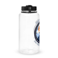 Load image into Gallery viewer, Upper Valley 24 Hour Play Festival Wide mouth plastic water bottle
